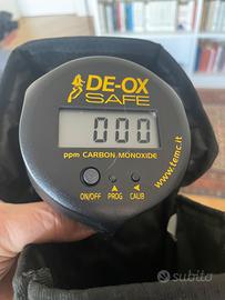 Analizzatore gas per bombole sub