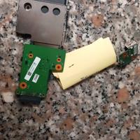 Scheda card più connettore usb  Dv9700 Pavilion HP