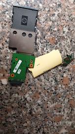 Scheda card più connettore usb  Dv9700 Pavilion HP
