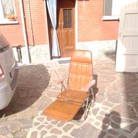 Sedia a sdraio allungabile  e ripiegabile 