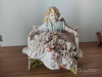 Coppia di bambole in porcellana "Principe"