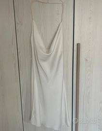 Vestito bianco lungo