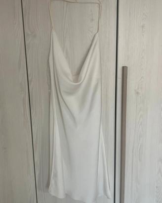 Vestito bianco lungo