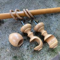 Bastone per tenda con anelli