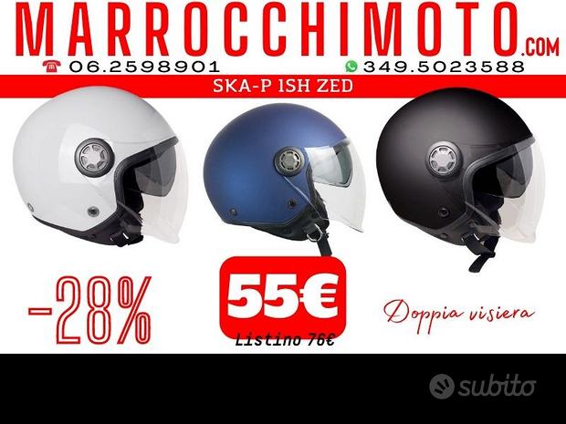 Caschi nuovi JET INTEGRALI MODULARI da 55