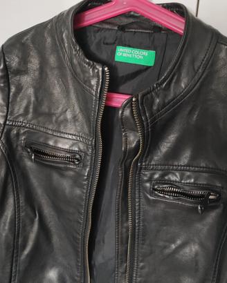 Giacca similpelle bambina 7/9 anni 