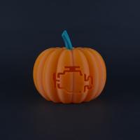 Zucca Spia Motore Halloween Check Engine Pumpkin