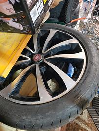 cerchi 17 fiat tipo con pneumatici 