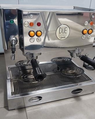 Macchina per Caffè Professionale da Bar Due Inox 2