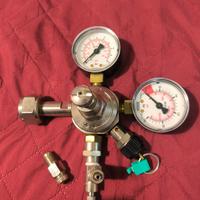 riduttore pressione CO2 per acquario o uso profess