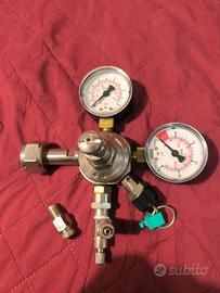 riduttore pressione CO2 per acquario o uso profess