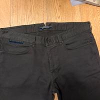 Jeans incotex cinque tasche marroni