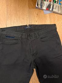 Jeans incotex cinque tasche marroni