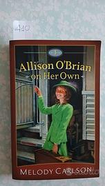 Libro autrice ALLISON O'BRIAN - lingua inglese