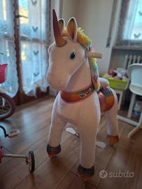 Unicorno su ruote, per bambina