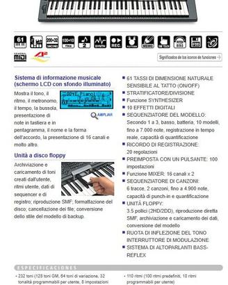 Tasiera Casio CTK-731