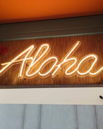 Scritta Aloha