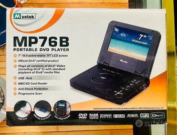 Lettore DVD portatile Mustek mp76b