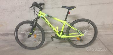 Bicicletta Mtb Rockrider ST 500 24 pollici
