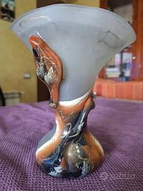 Vaso Artistico in Vetro di Murano Vintage 22cm - S