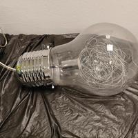 Lampadario Lampadina di Design 