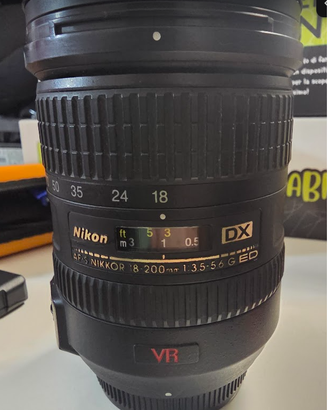 Nikon afs 18/200 vr + 5 mesi garanzia