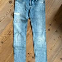 Jeans in denim Diesel “Sleenker”