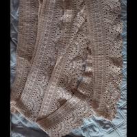 Bordure realizzata ad uncinetto in filo di cotone.