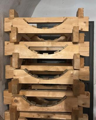 Porta Barriques in Legno
