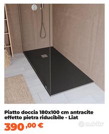Piatto doccia 180x100 Deghi