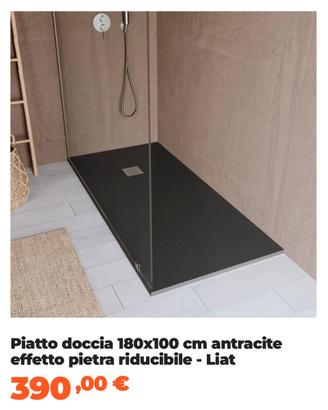 Piatto doccia 180x100 Deghi