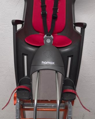 Seggiolino bici bambini posteriore da telaio HAMAX