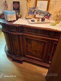 Mobile in legno di noce ,anni 2000