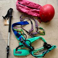 Attrezzatura trekking/scalata