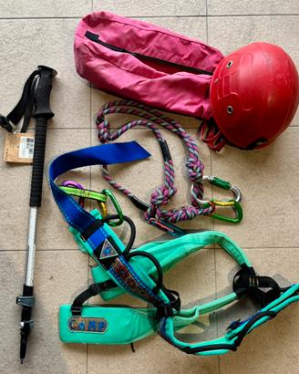 Attrezzatura trekking/scalata
