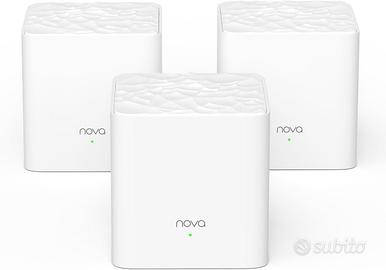 Kit Wi-Fi Mesh Tenda Nova MW3 (AC1200)
