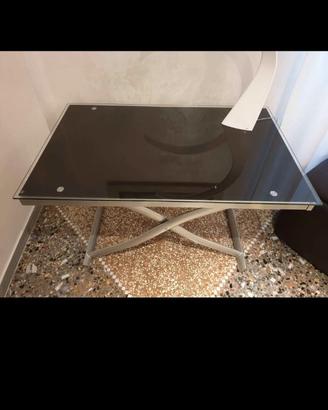 Tavolo in vetro temperato Target Point