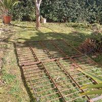 cancello in ferro pieno