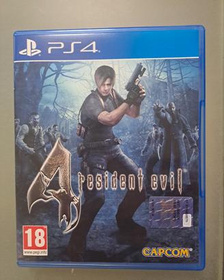 Resident Evil 4 per ps4 (remastered)