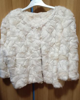 blazer pellicciotto donna