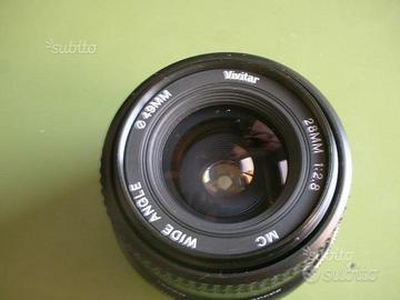 Vivitar x nikon 28 mm grandangolo 2,8