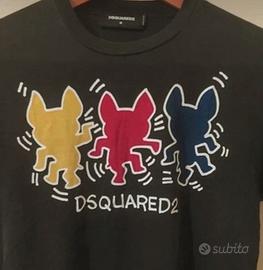 T-shirt Dsquared unisex taglia m 