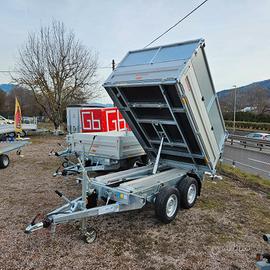 Carrello rimorchio auto ribaltabile Pronta Consegn