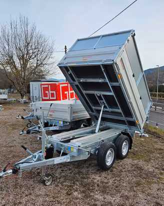 Carrello rimorchio auto ribaltabile Pronta Consegn