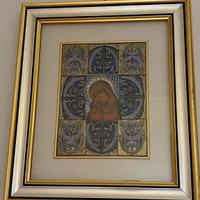 Quadro Madonna con cornice