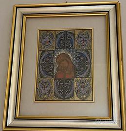 Quadro Madonna con cornice