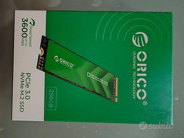 Ssd NVMe  m. 2 Origo D10- 256 Giga  PCIE 3600