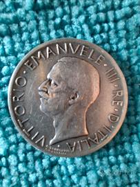 Moneta Vittorio Emanuele III 5 lire 1928