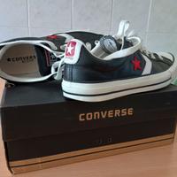 Converse All Star in pelle nera