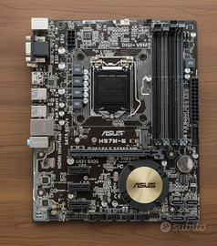 Scheda Madre ASUS H97M-E – Socket 1150 – Intel H97